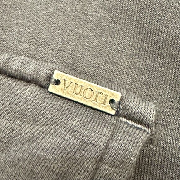 Vuori Shirt Mens Large Boulevard Button Down Collared Jacket Shacket Blue V281 - Picture 9 of 10